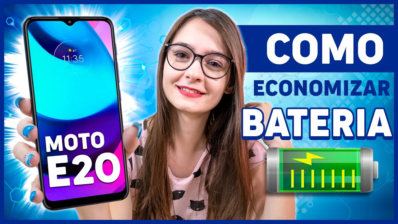 DICAS pra ECONOMIZAR a BATERIA do seu MOTO E20!