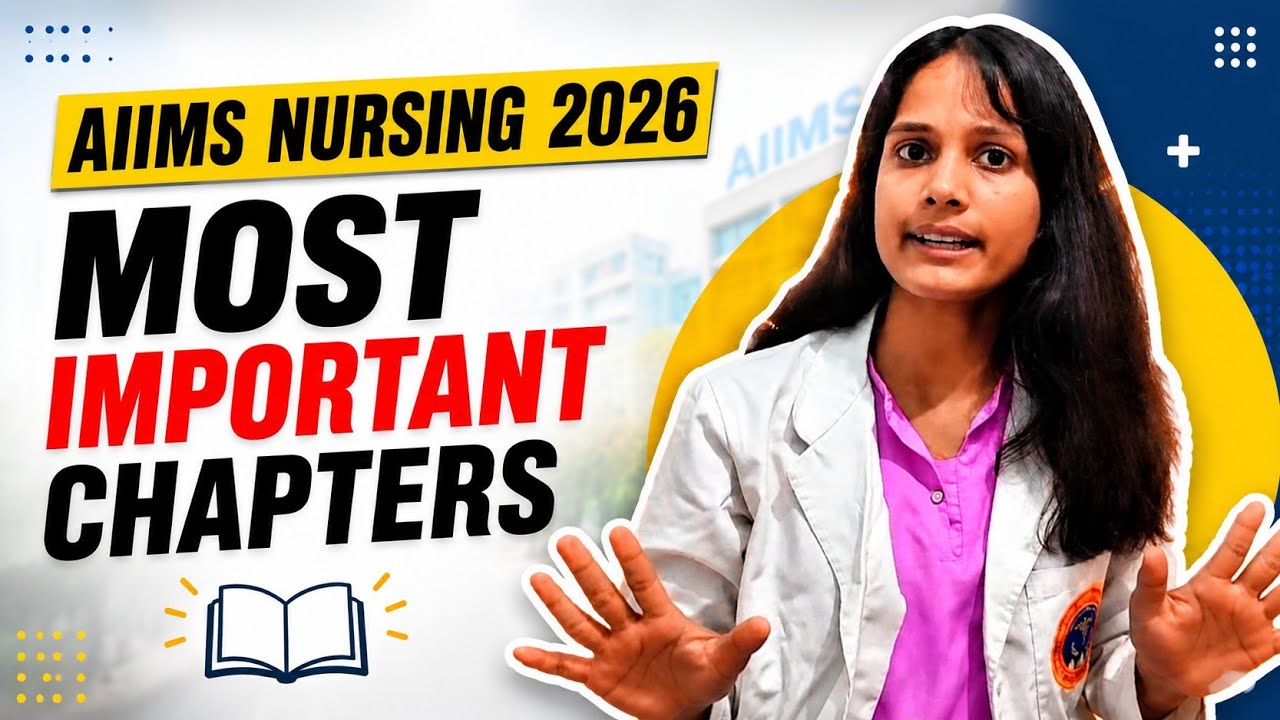 85+ marks confirm🤯| Most Important Chapters for AIIMS Nursing 2026 #aiims #nursing #bscnursing 
