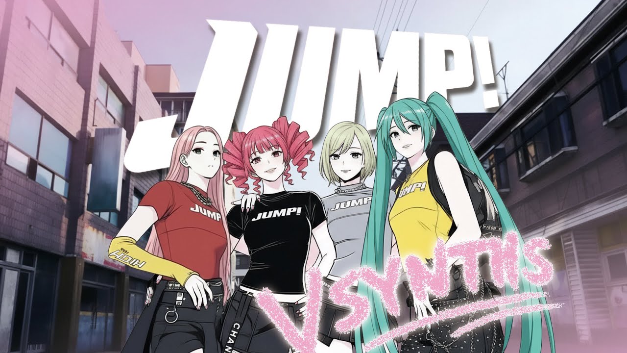 BLACKPINK - JUMP(뛰어) ft. Teto, Miku, Gumi, Uni【SynthV Cover】