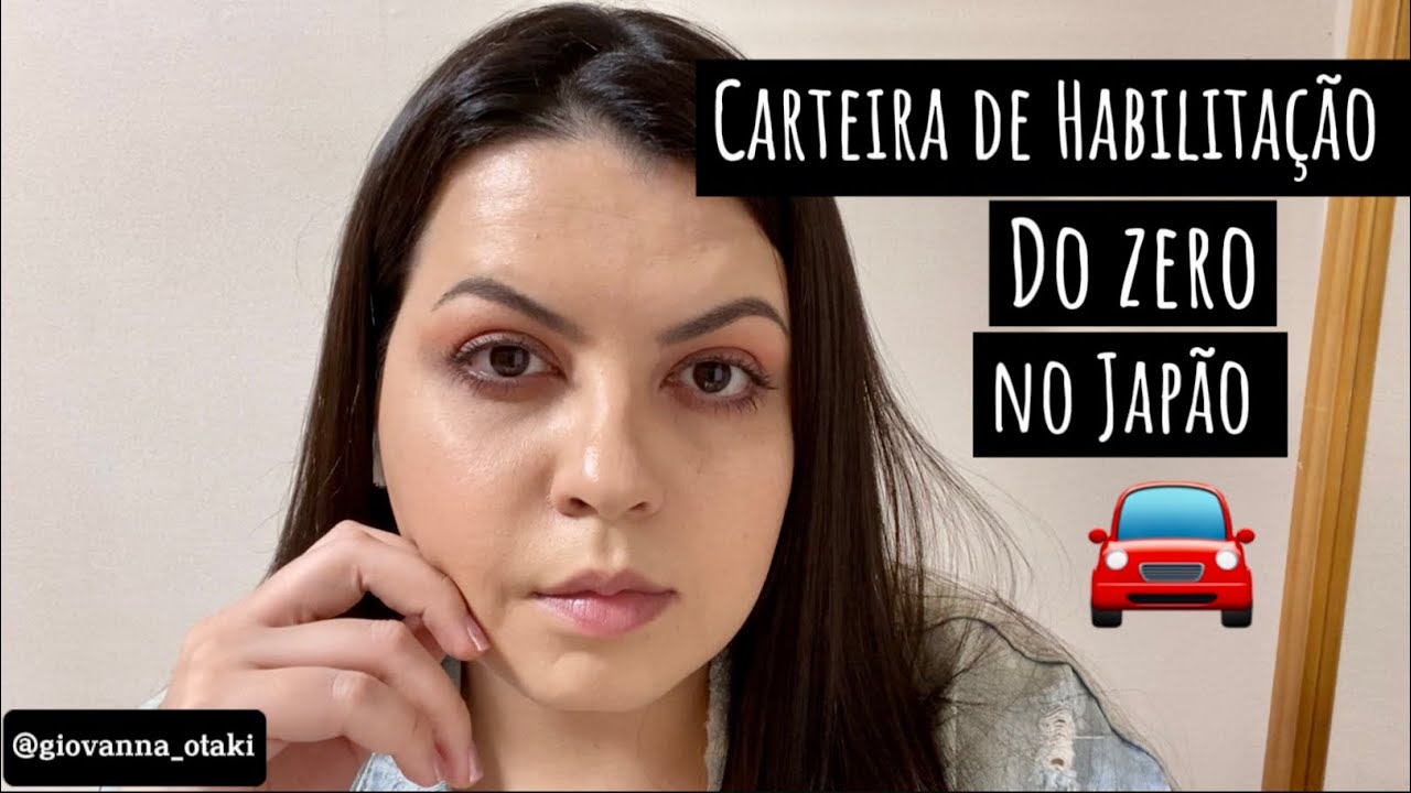 carteira de habilitação do zero no Japão
