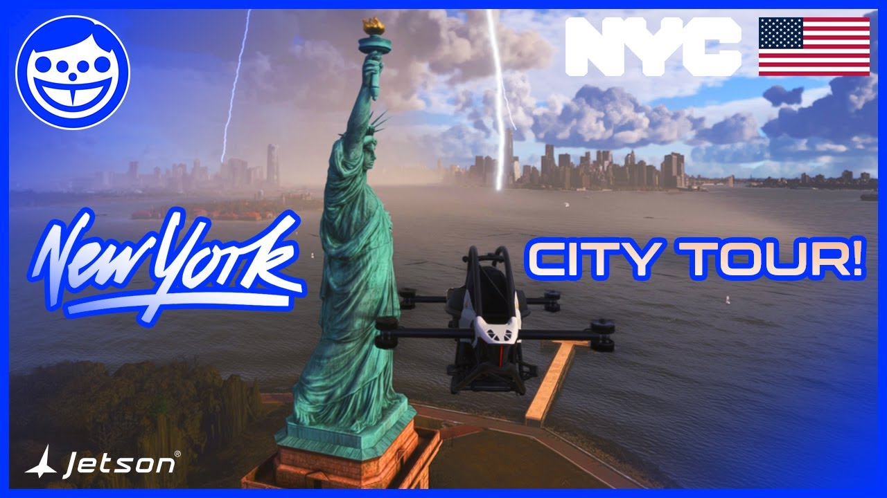 Exploring NEW YORK with Jetson ONE | MSFS 2024 Ultra Realistic City Flight | SIMplayLIFE 27