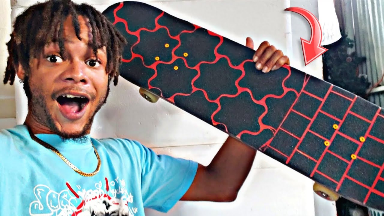 This Custom Skateboard Deck Will Blow Your Mind! | DIY Custom Art