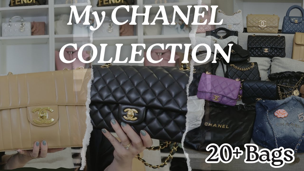 MI COLECCI&Oacute;N COMPLETA DE BOLSOS CHANEL &iexcl;M&Aacute;S DE 20 BOLSOS!