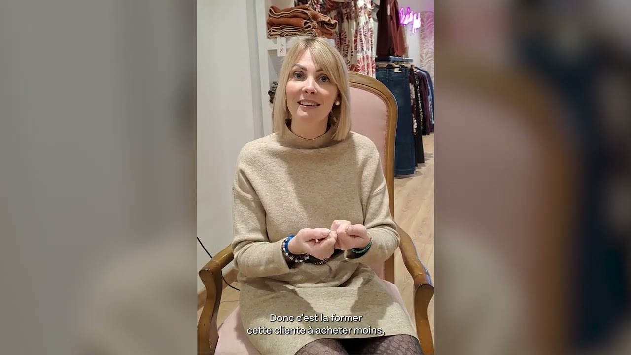 Pauline BOTTET, commerçante à Berthecourt
