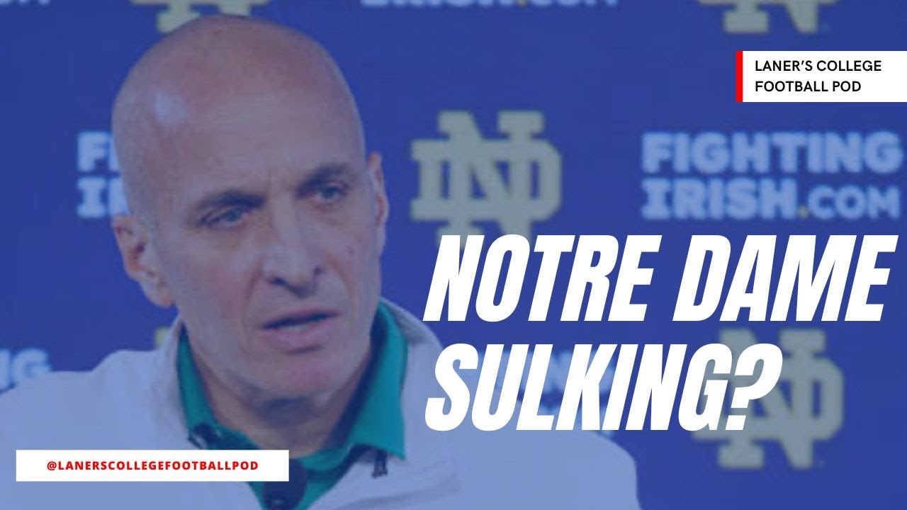 Notre Dame showing their true colors?
