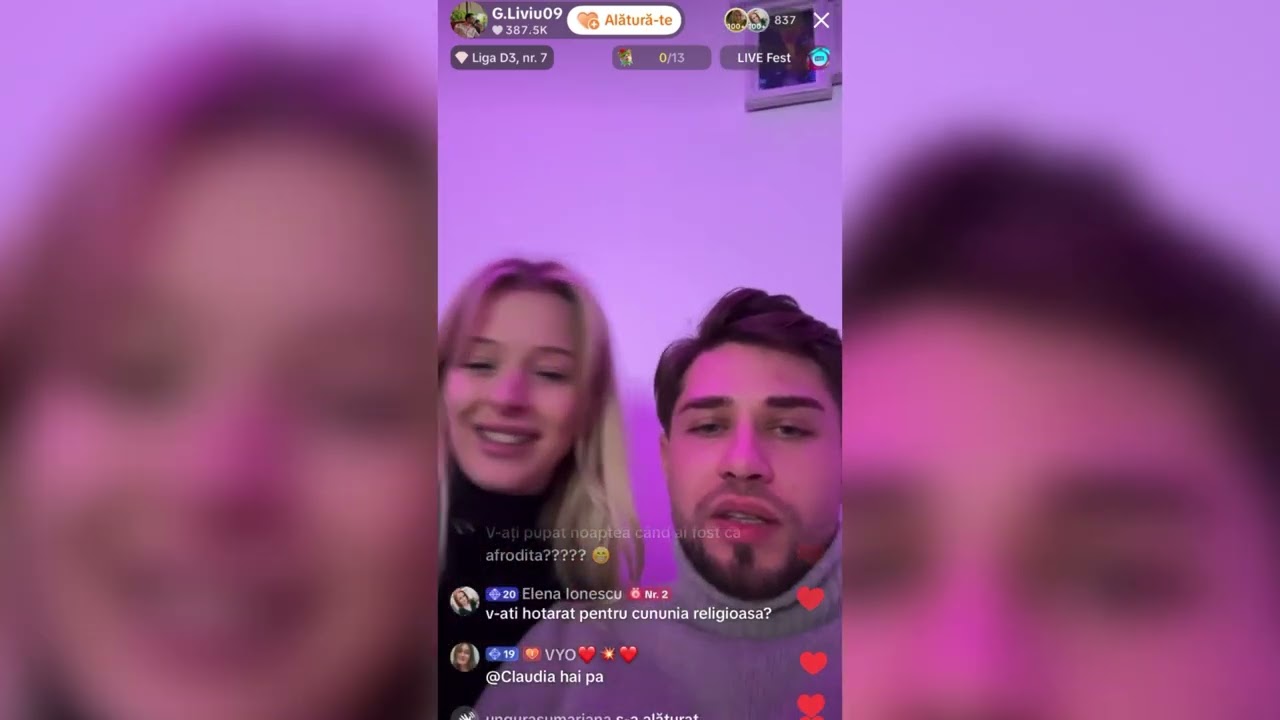 Liviu&Emily live ❤️❤️