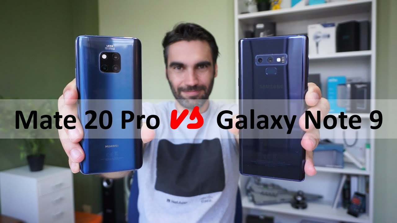 Huawei Mate 20 Pro vs Samsung Galaxy Note 9 | review comparativa en español