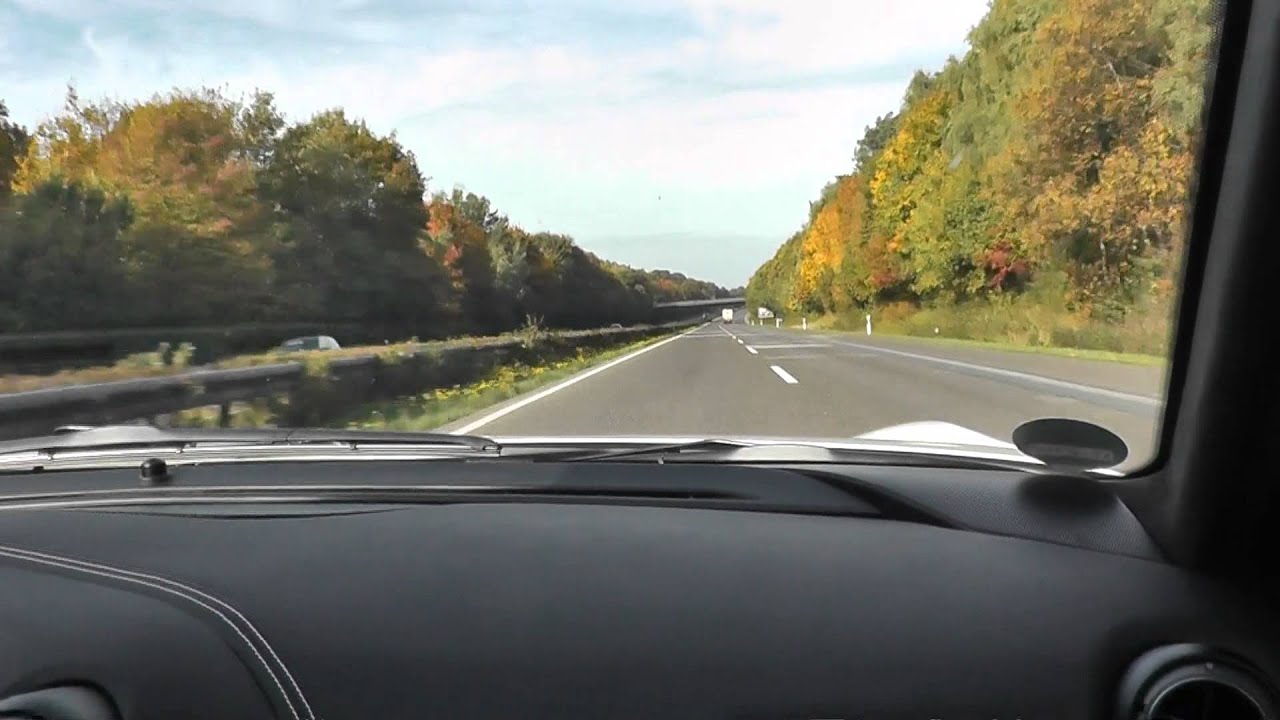 302 km/h Ride in a Ferrari F12 Berlinetta on German Autobahn