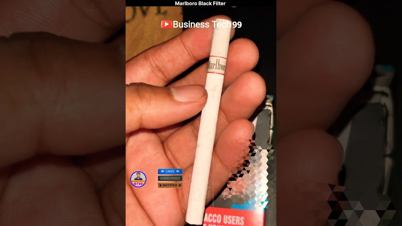 Marlboro Filter Black Cigarette Review & Unboxing #marlborocigarette #marlboroblack