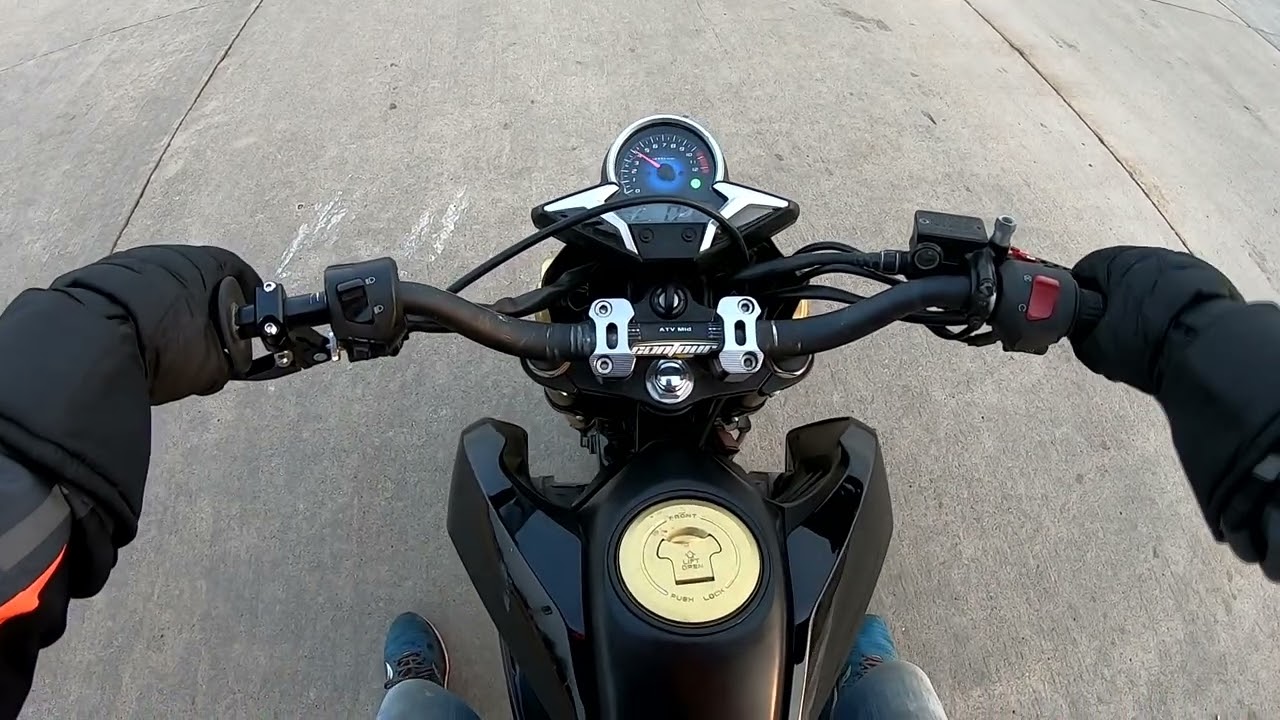 Honda Grom CBR Swap : First Test Ride