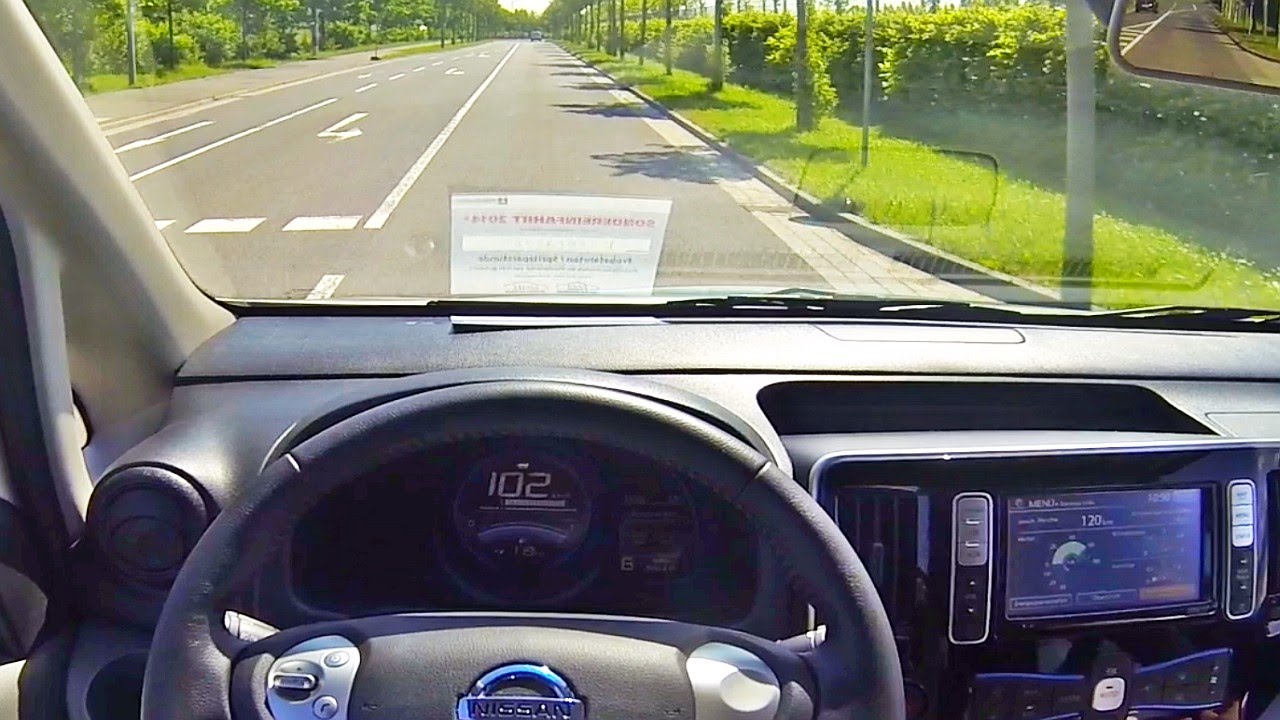 Nissan e NV200 Electric Van Acceleration 0-100 / Evalia