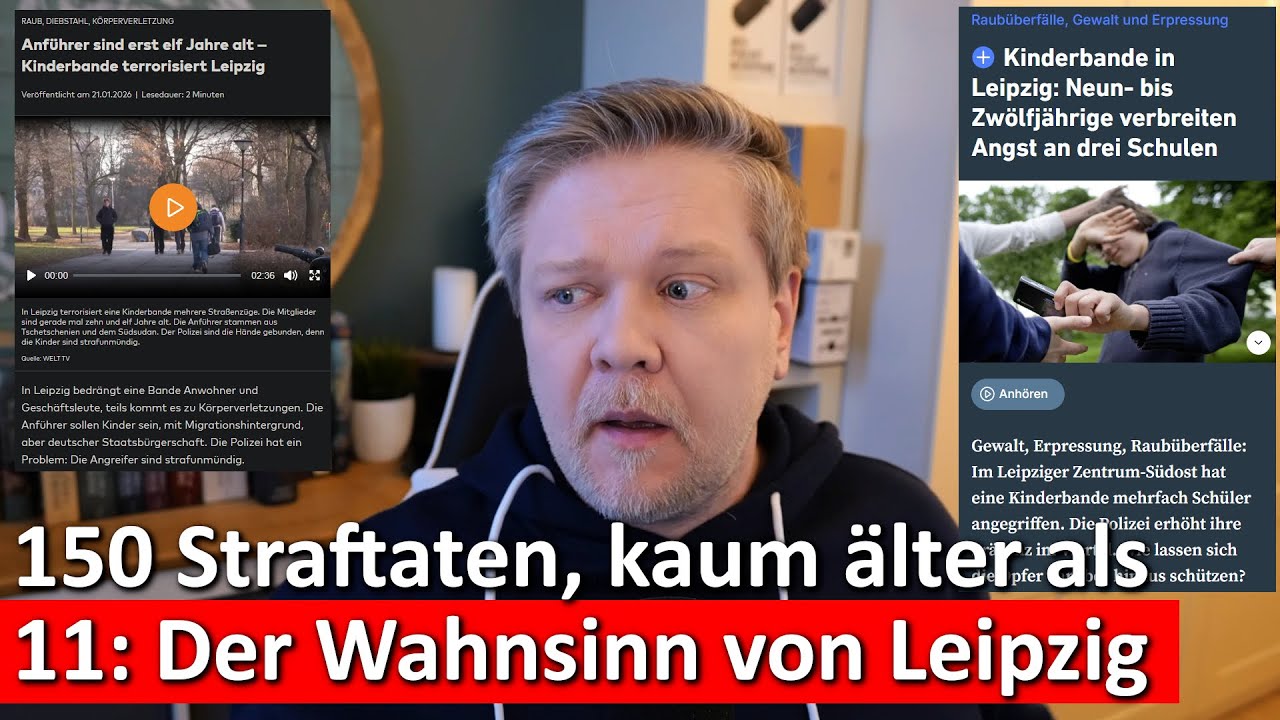 Kindergang terrorisiert Leipzig: Sind Politik & Polizei machtlos?