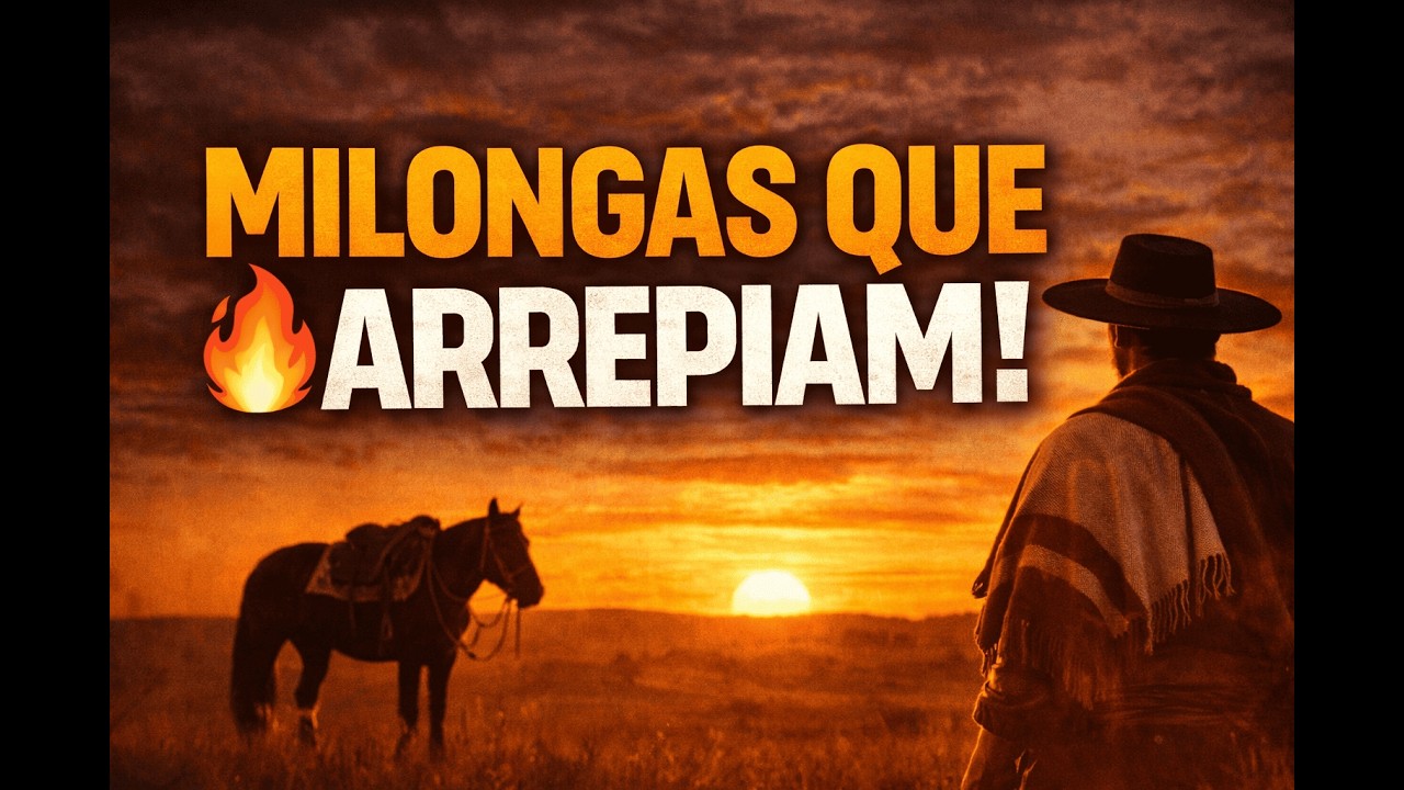 MILONGAS QUE ARREPIAM 🔥 30 MINUTOS DE PURA TRADI&Ccedil;&Atilde;O GA&Uacute;CHA