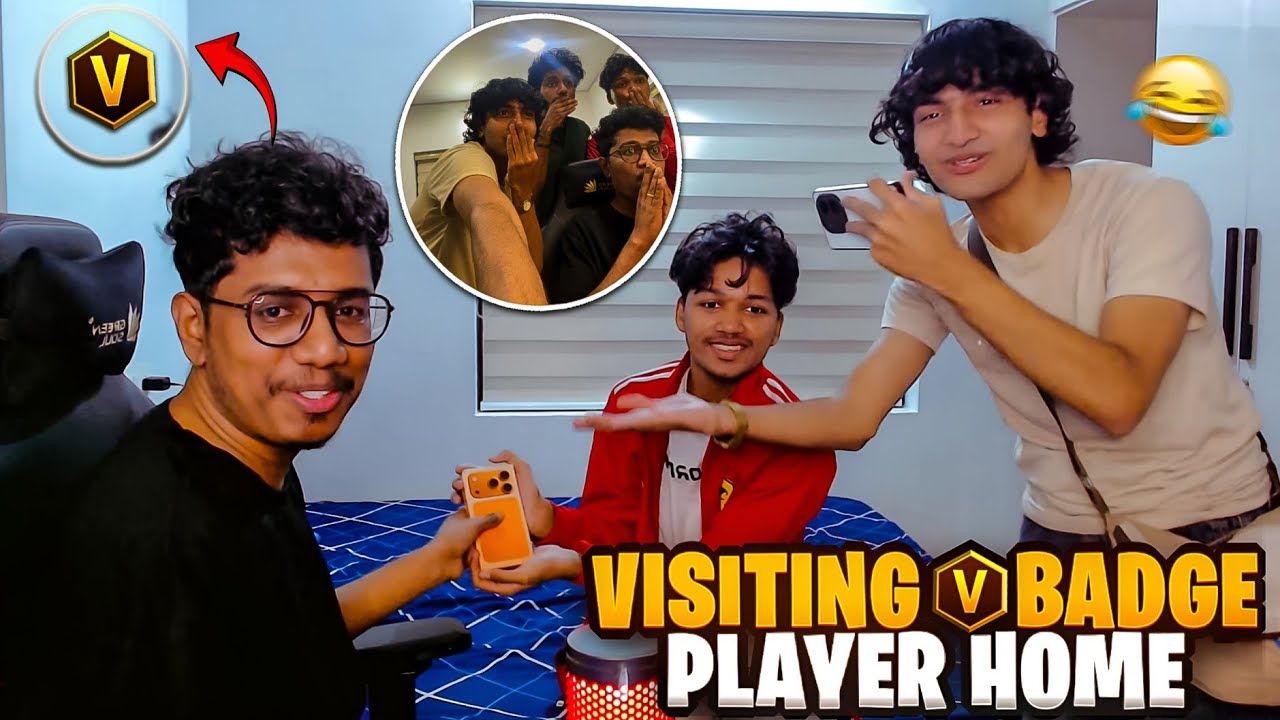 AKSHAYന്റെ വീട്ടിൽ പോയി surprise കൊടുത്തു😍- V Badge Vlog - VLOG #6
