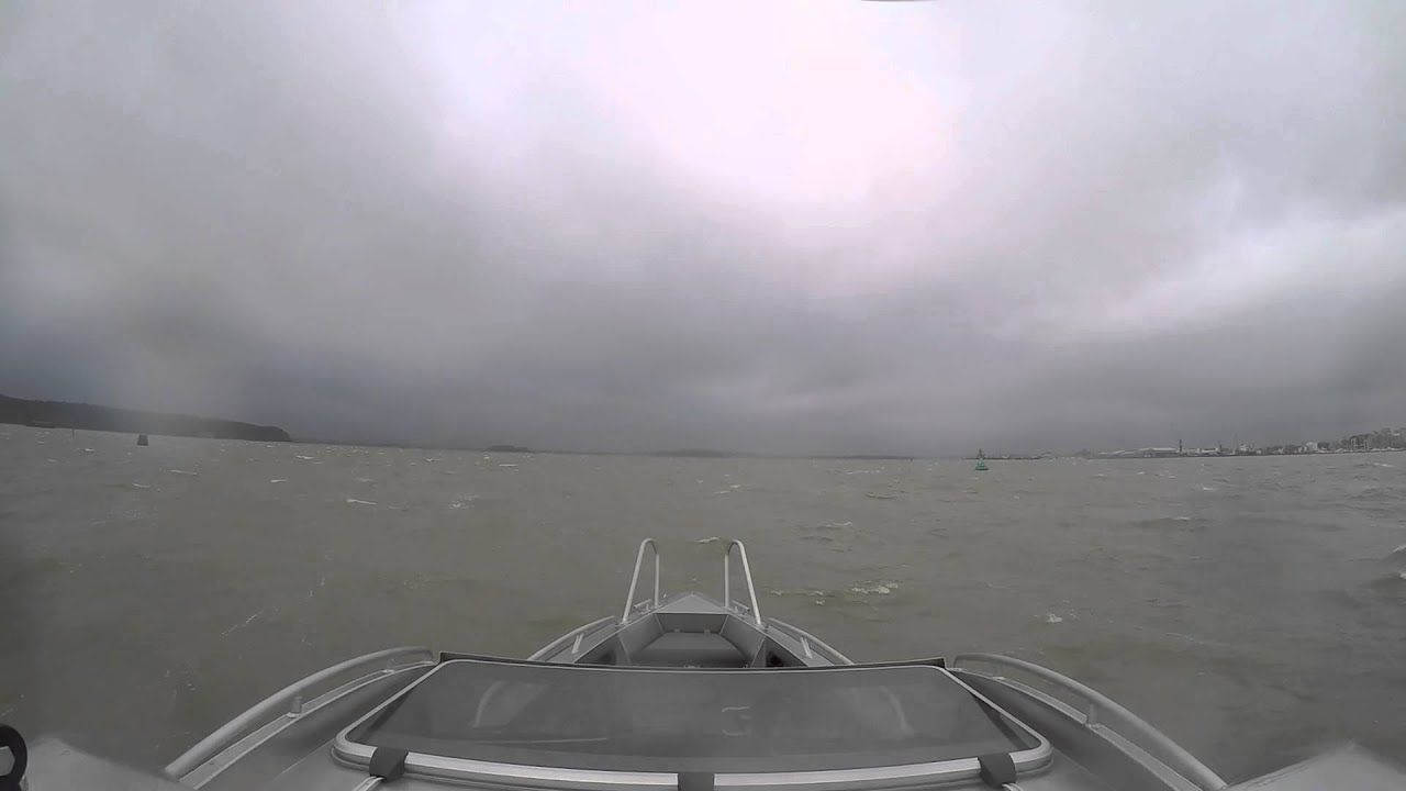 Anytec 747 cabin on test in Poole harbour U.K.