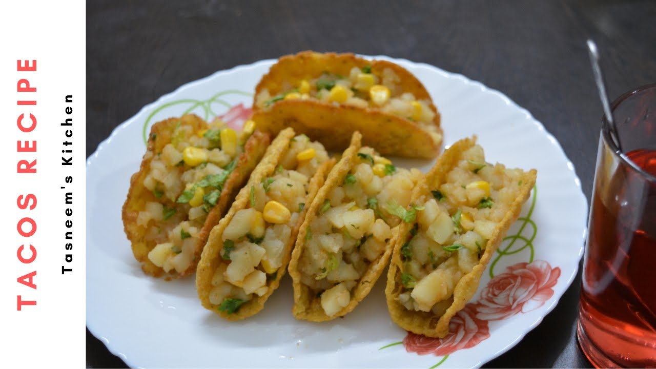 Tacos recipe Vegetarian | How To Make Tacos | Mexican Tacos Recipe | Tasneem's Kitchen