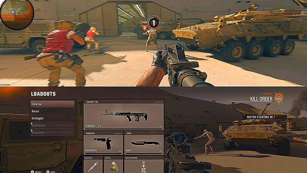 How to play split screen in 