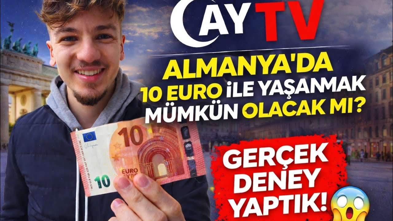 10 Euro İle Almanya Gerçeği: Neler Mümkün? #almanya #10euro #gurbetçiler #hayatpahalılığı #deney