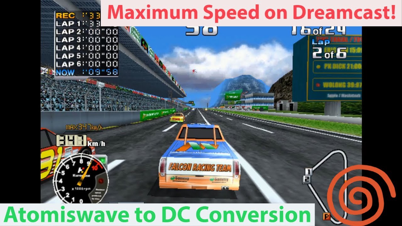 Maximum Speed - Atomiswave to Dreamcast Conversion!