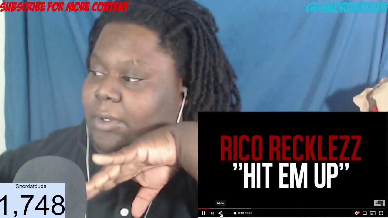 SNOR reacts to Rico Recklezz x Hit Em Up | Dir. By @mr2canons REACTION!!!