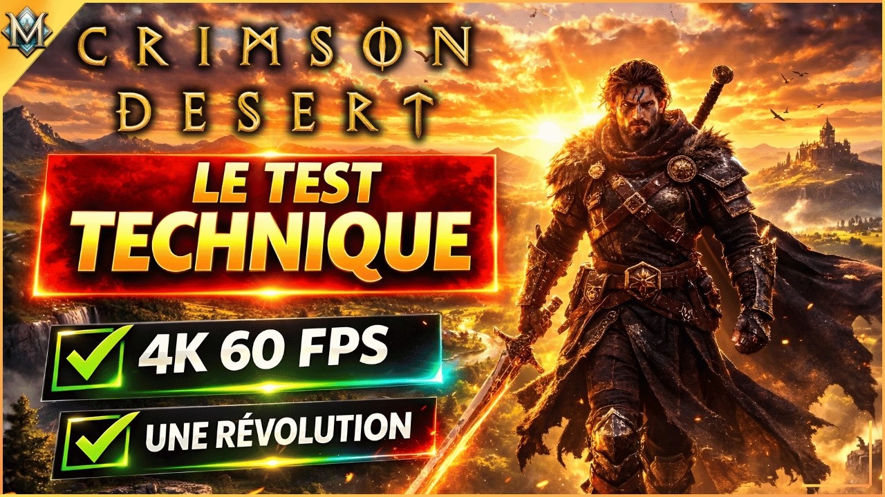 CRIMSON DESERT est MONSTRUEUX 🔥 Test Technique 4K 60 FPS (Digital Foundry)