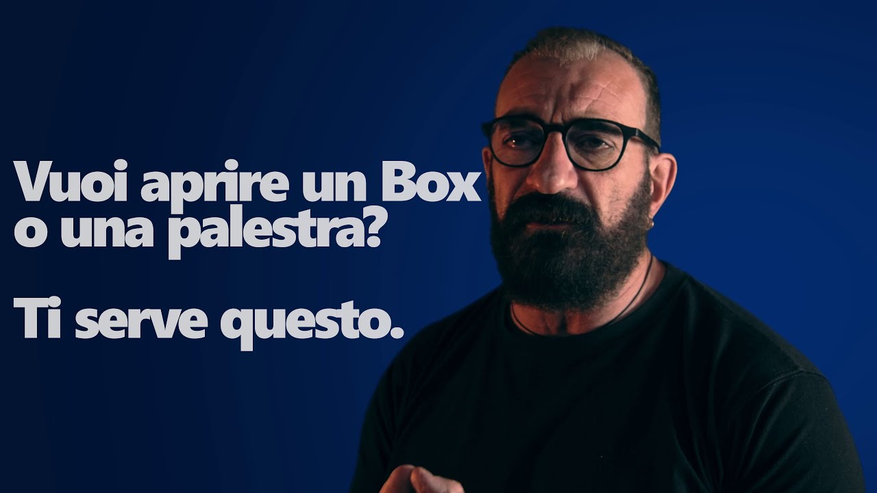 Vuoi aprire un Box o una palestra? Ti serve questo.