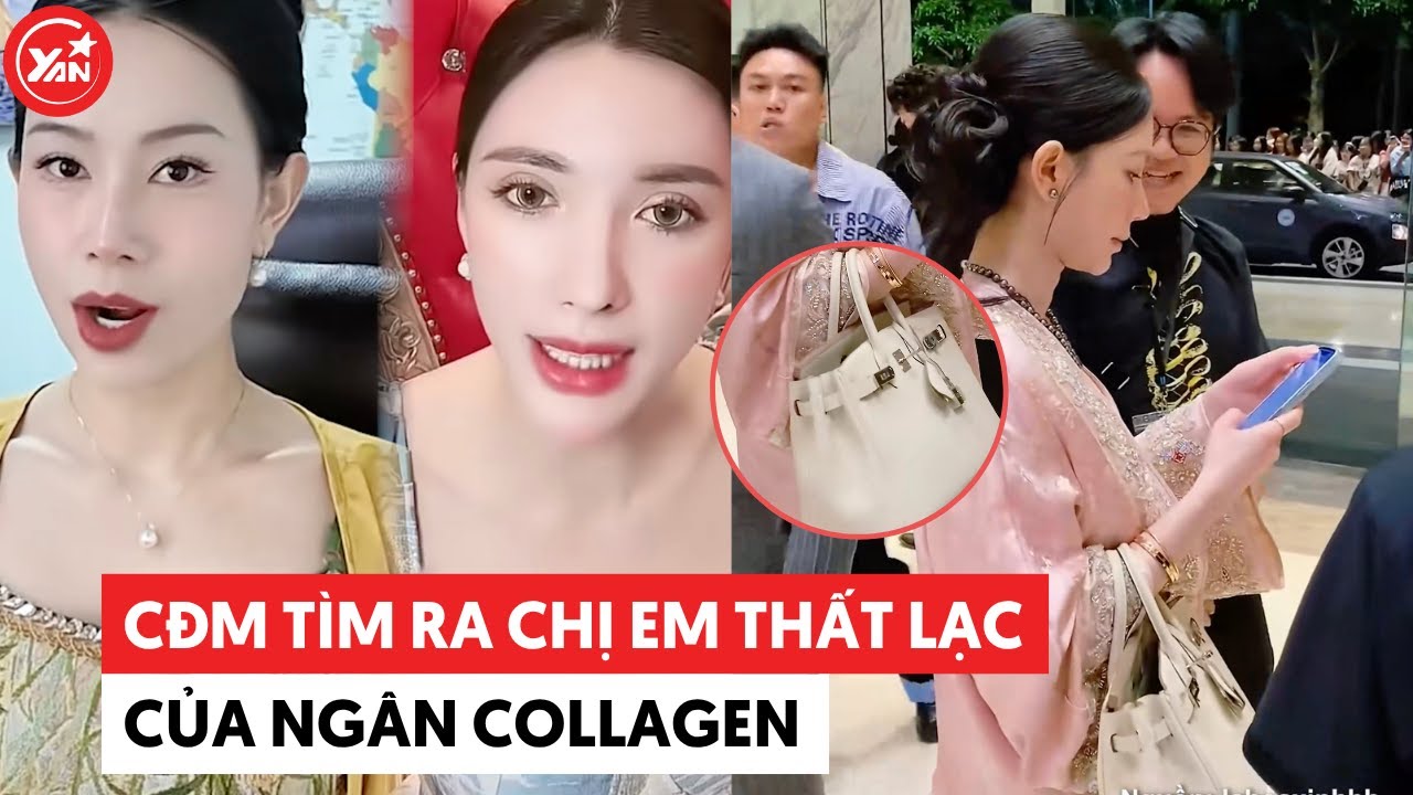CĐM t&igrave;m ra chị em thất lạc của Ng&acirc;n Collagen #ngancollagen #yannews