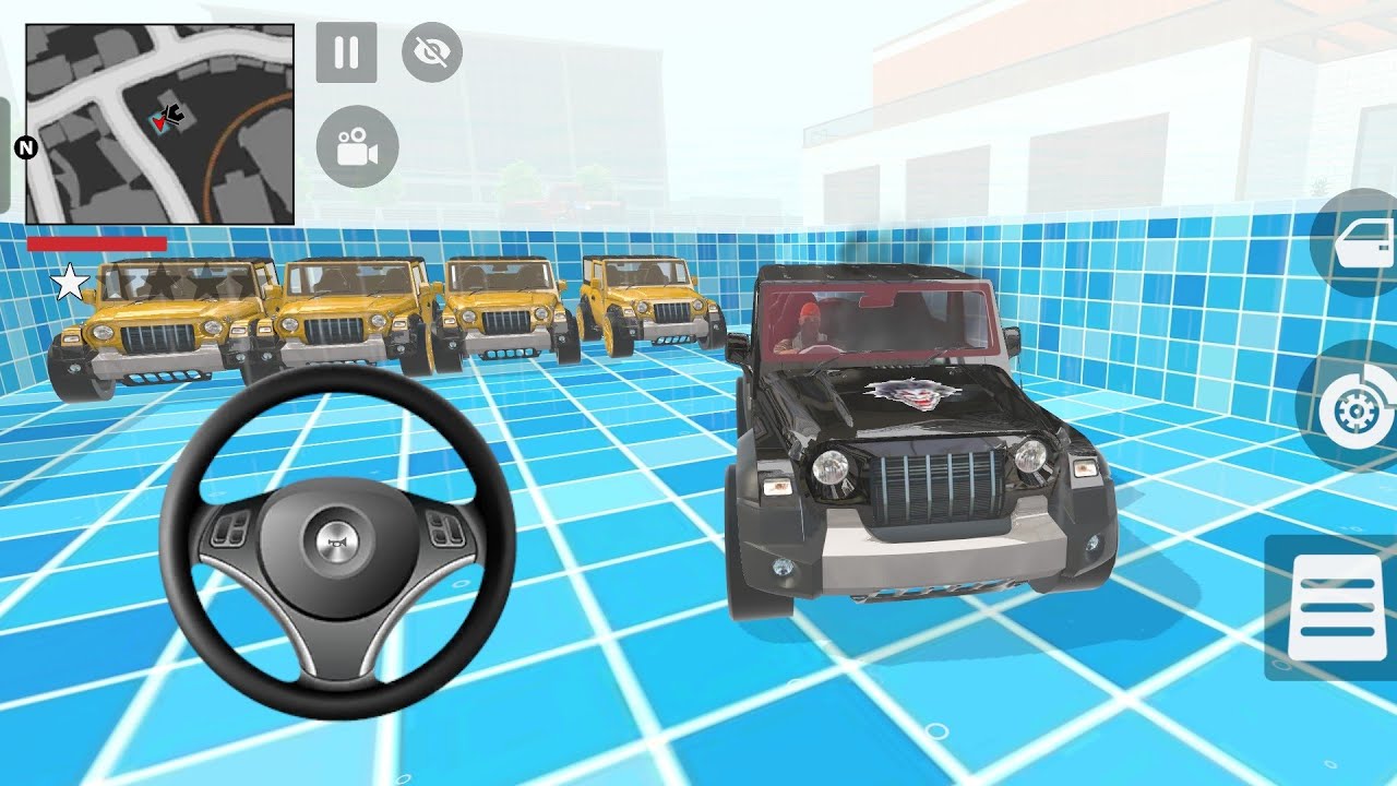 Franklin 🤑 purchased new modified thar 🚗🚨🚓 ll indian auto thieft ll Android gameplay 🥕🎯