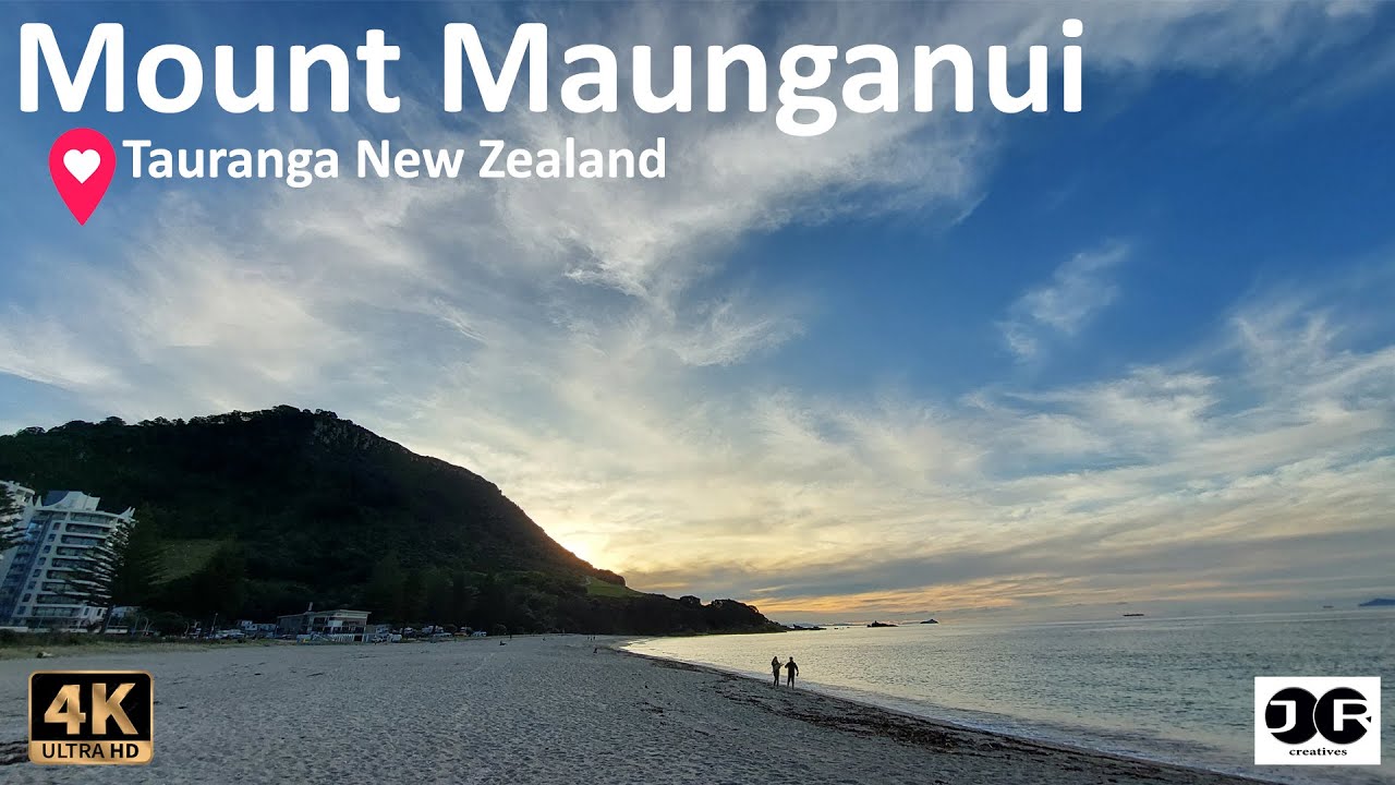 Mount Maunganui - Tauranga  New Zealand - 4K Cinematic #gopro #newzealand
