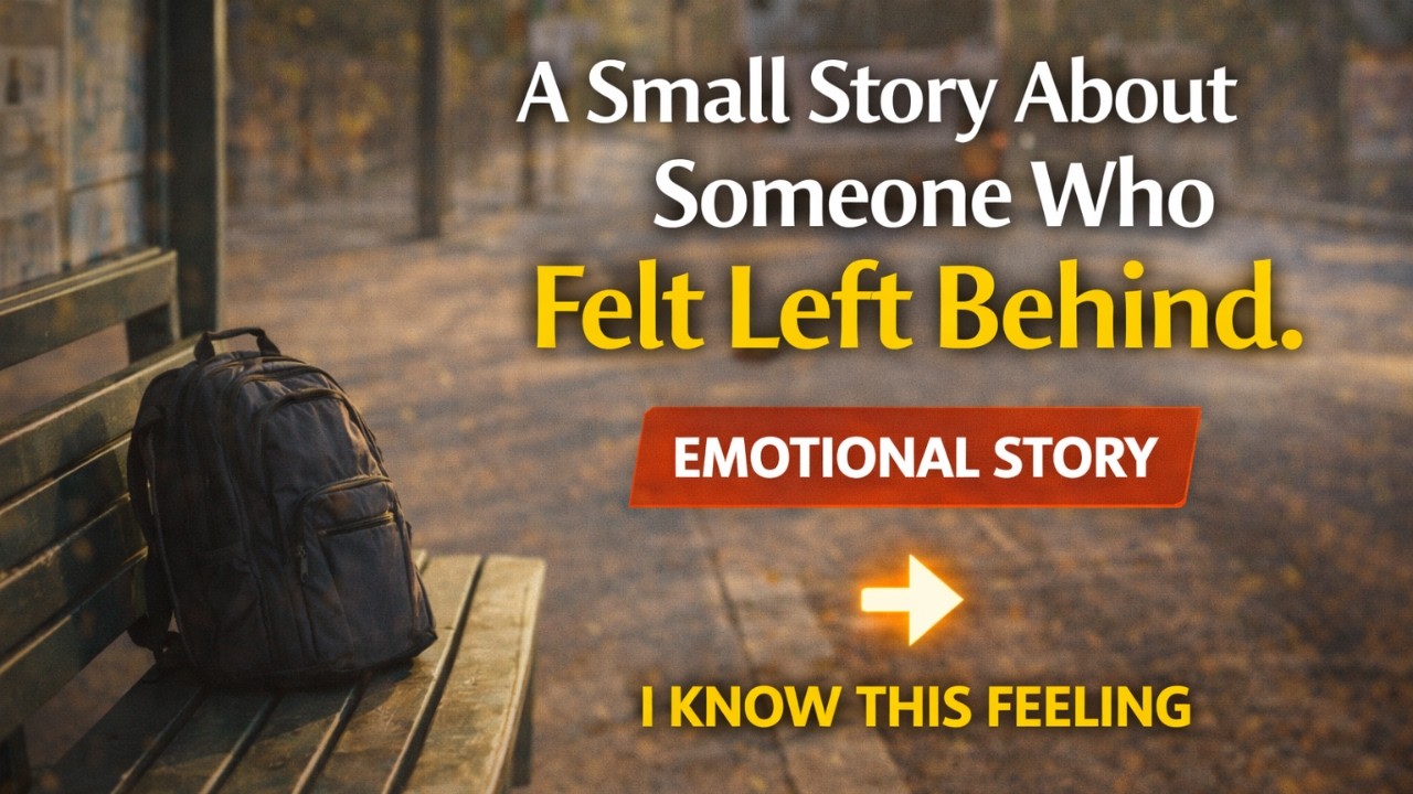 A Small Story About Someone Who Felt Left Behind | Gentle English Storytelling | #englishlearning