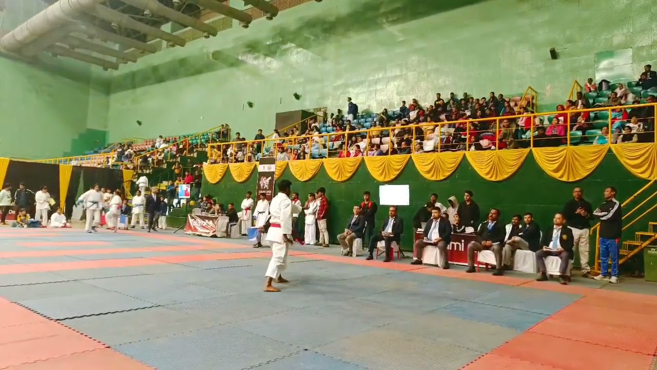 Senior individual Kata (PAIKU) Assam Open State Karate championships 2024  #karatedo  #sports #wkf