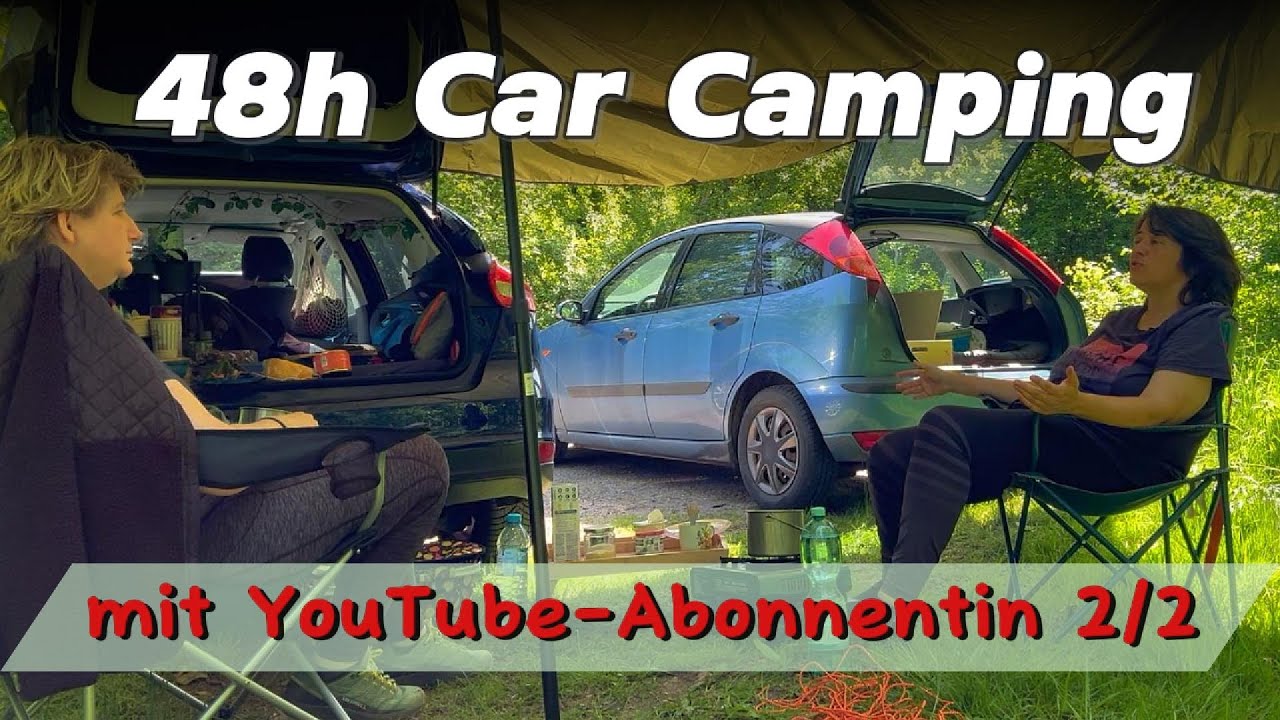 48H Car Camping mit Overnighter | Sicherheit & Erfahrungsaustausch unter Mini Campern #005
