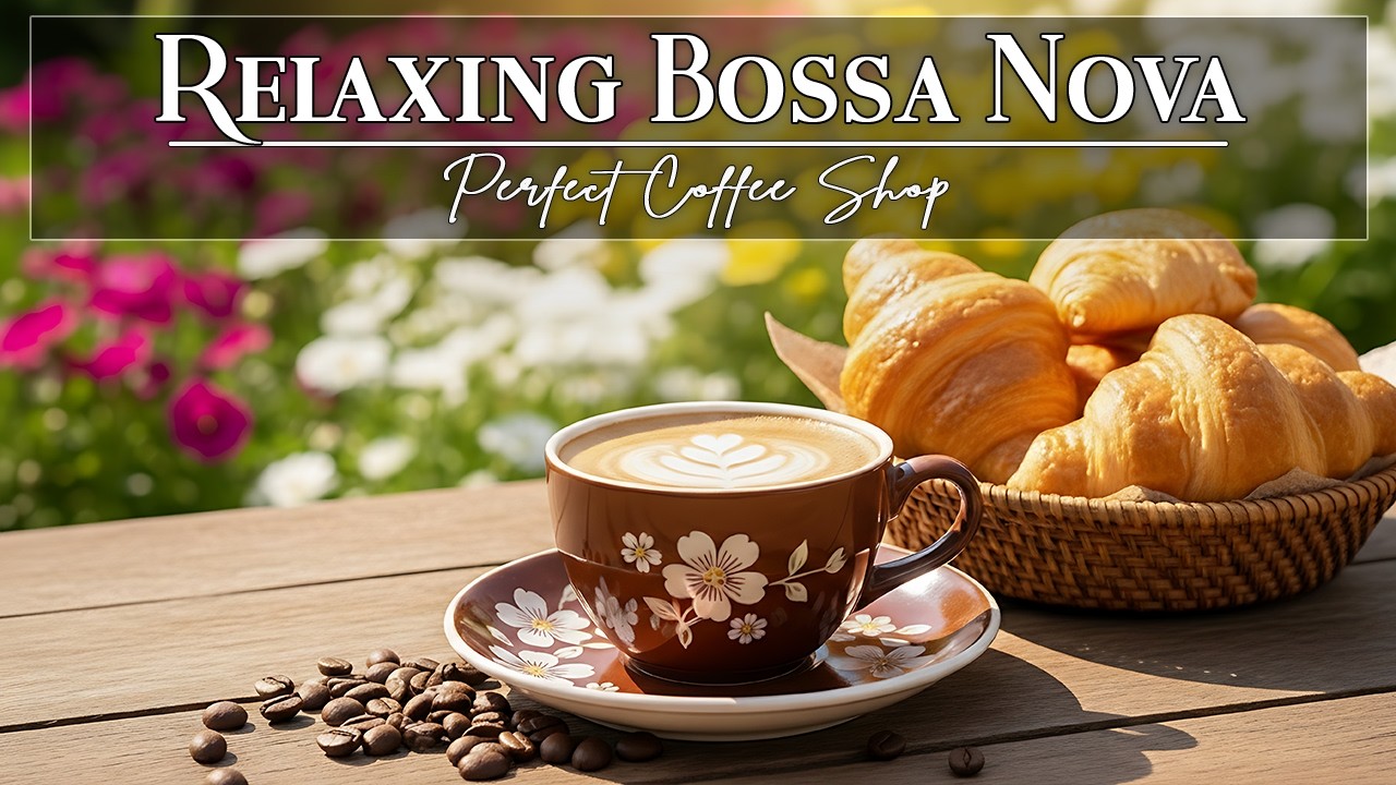 Relaxing Bossa Nova Jazz ☕ Perfect Coffee Shop Vibes & Calm Instrumental for Focus