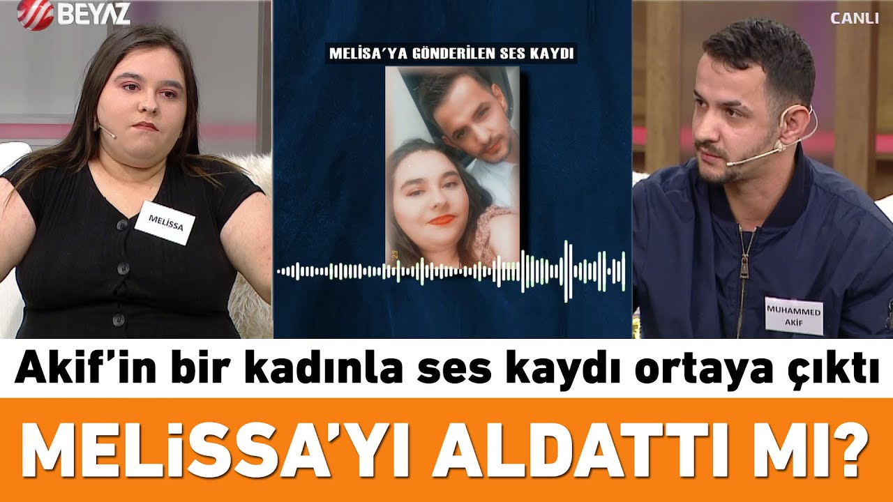 Melissa'yı aldattı mı? Akif’in bir kadınla ses kaydı ortaya çıktı