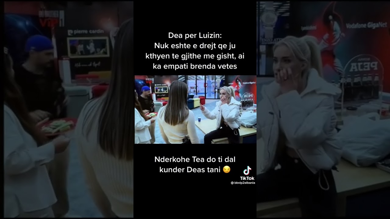 Dea i del ne mbrojtje Luizit #bigbrotheralbaniavip #luizejlli #bbvip