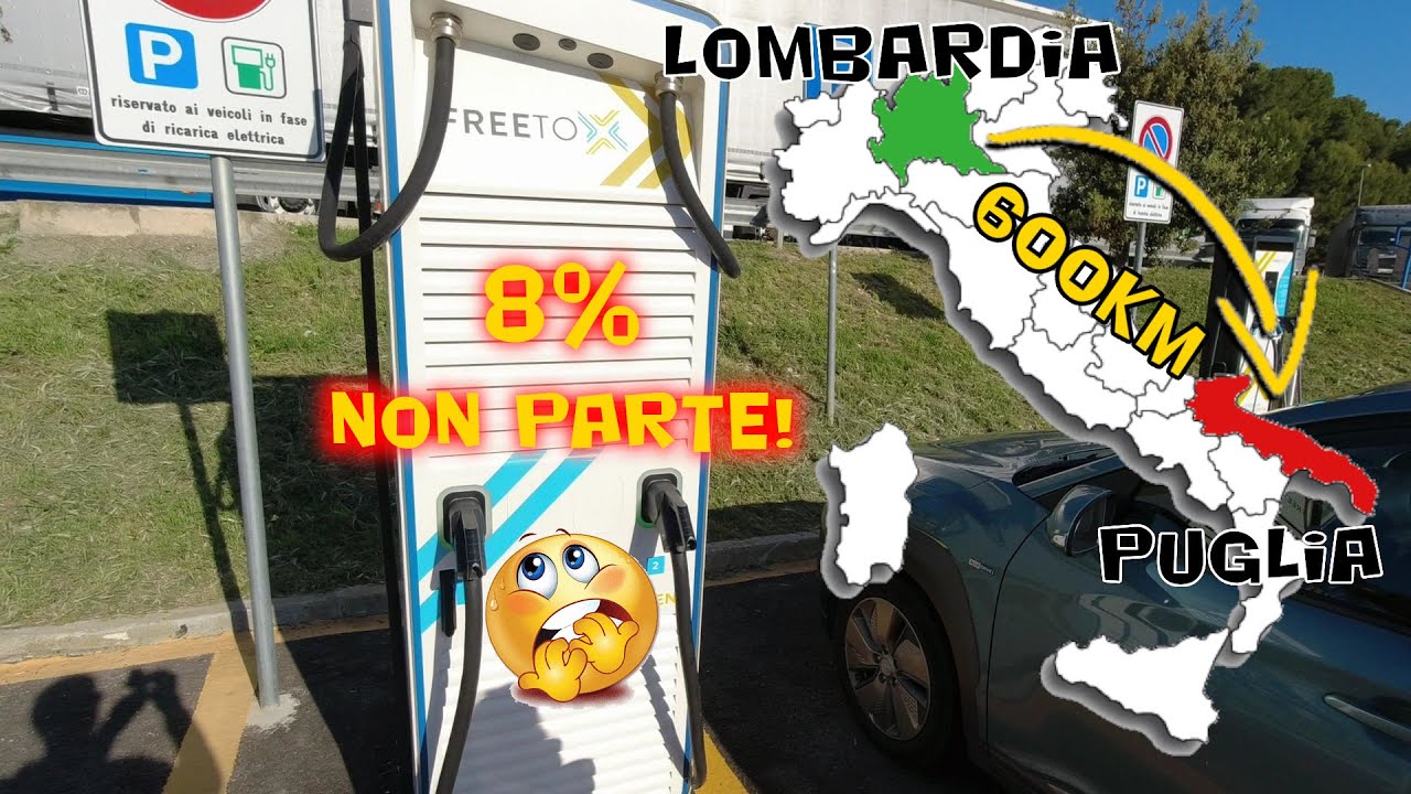 da NORD a SUD con una ricarica - Puglia on the Road con l'auto elettrica [Ep.01]