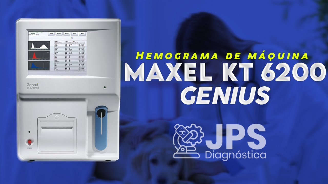 Hemograma de máquina - Maxcel Kt 6200 - Genius