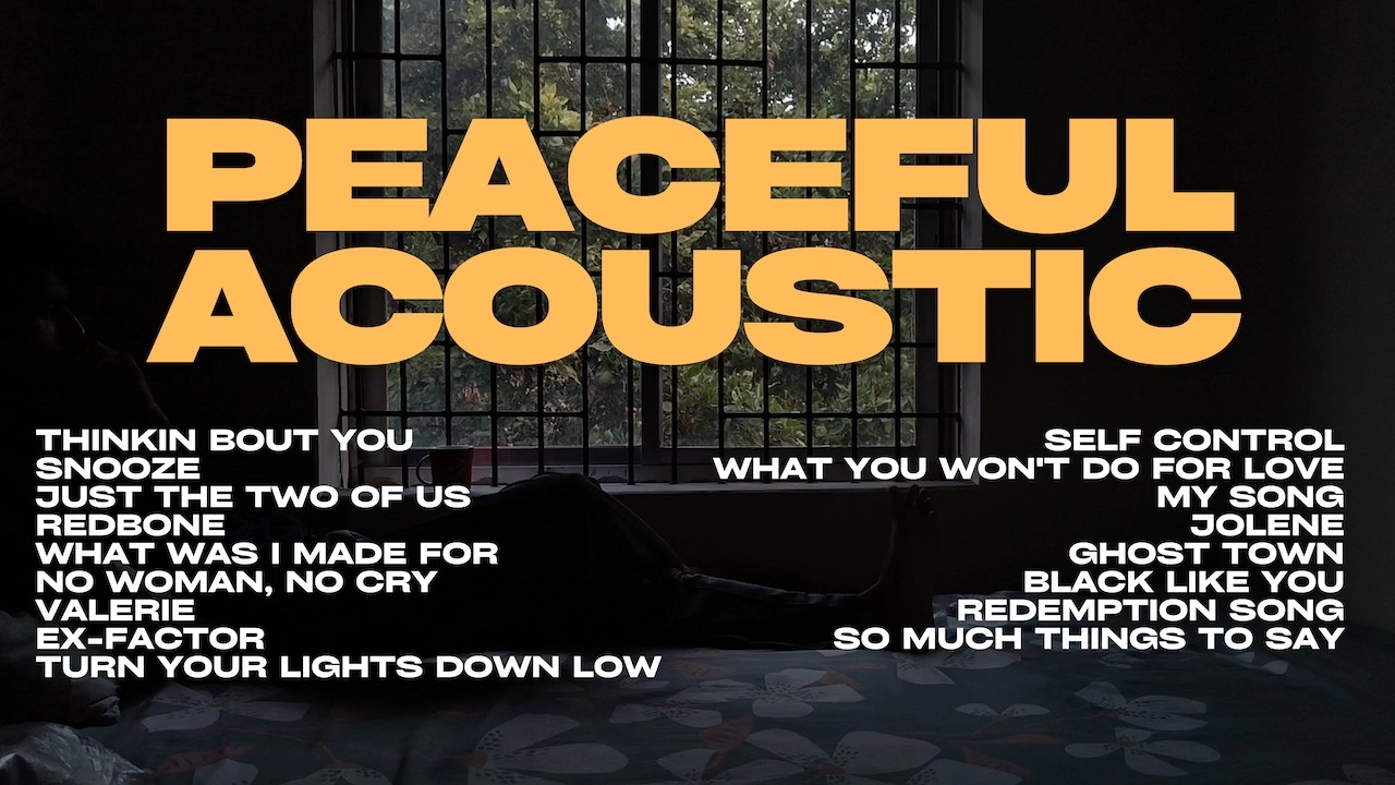 Peaceful Acoustic Covers | Frank Ocean SZA Bill Withers & More