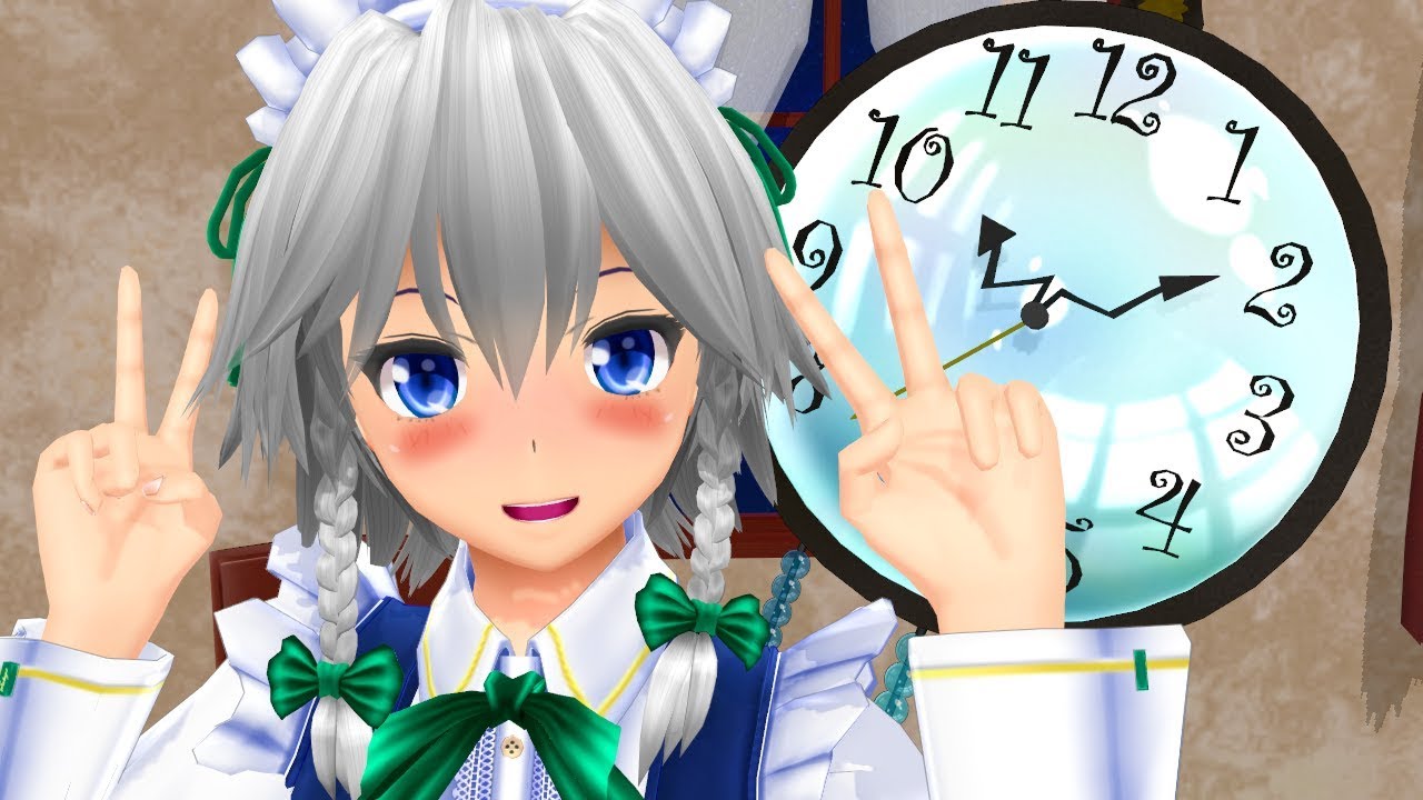 時計の針を進めちゃえ！【東方MMD紙芝居】【ゆっくり茶番】