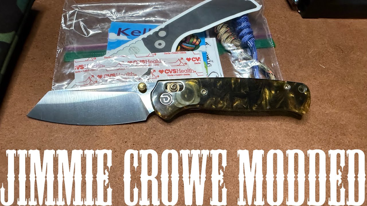 Этот модифицированный нож Джимми Кроу может стать вашим! #knifecommunity #knifemods #dskfs #edc #...