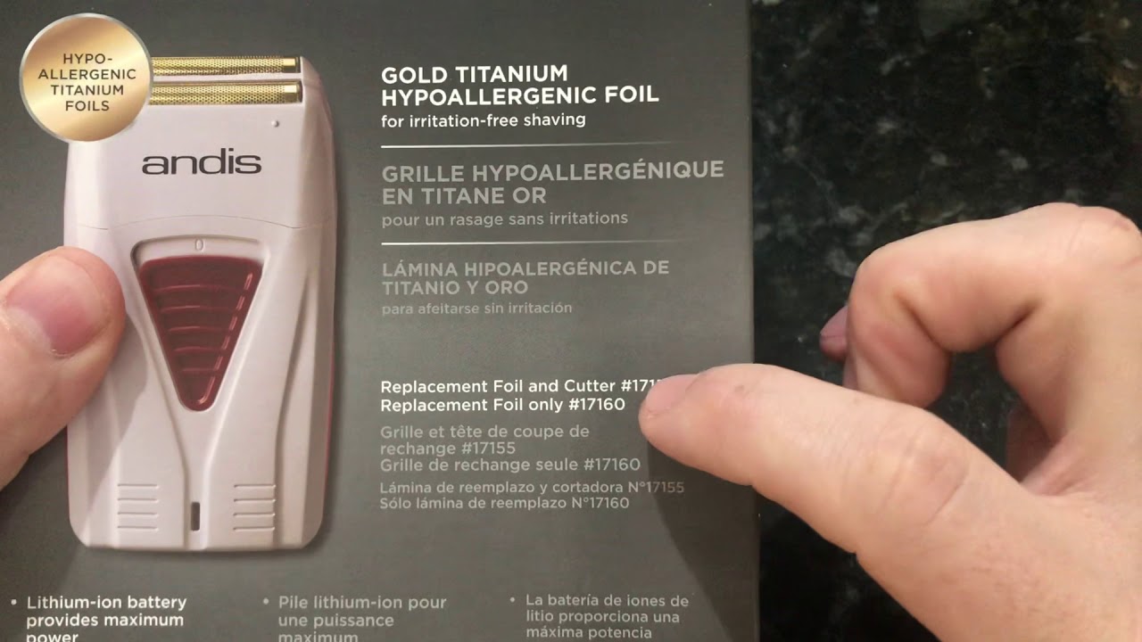 Unboxing Shaver Andis Profoil Lithium - Como é e o que vem na Caixa