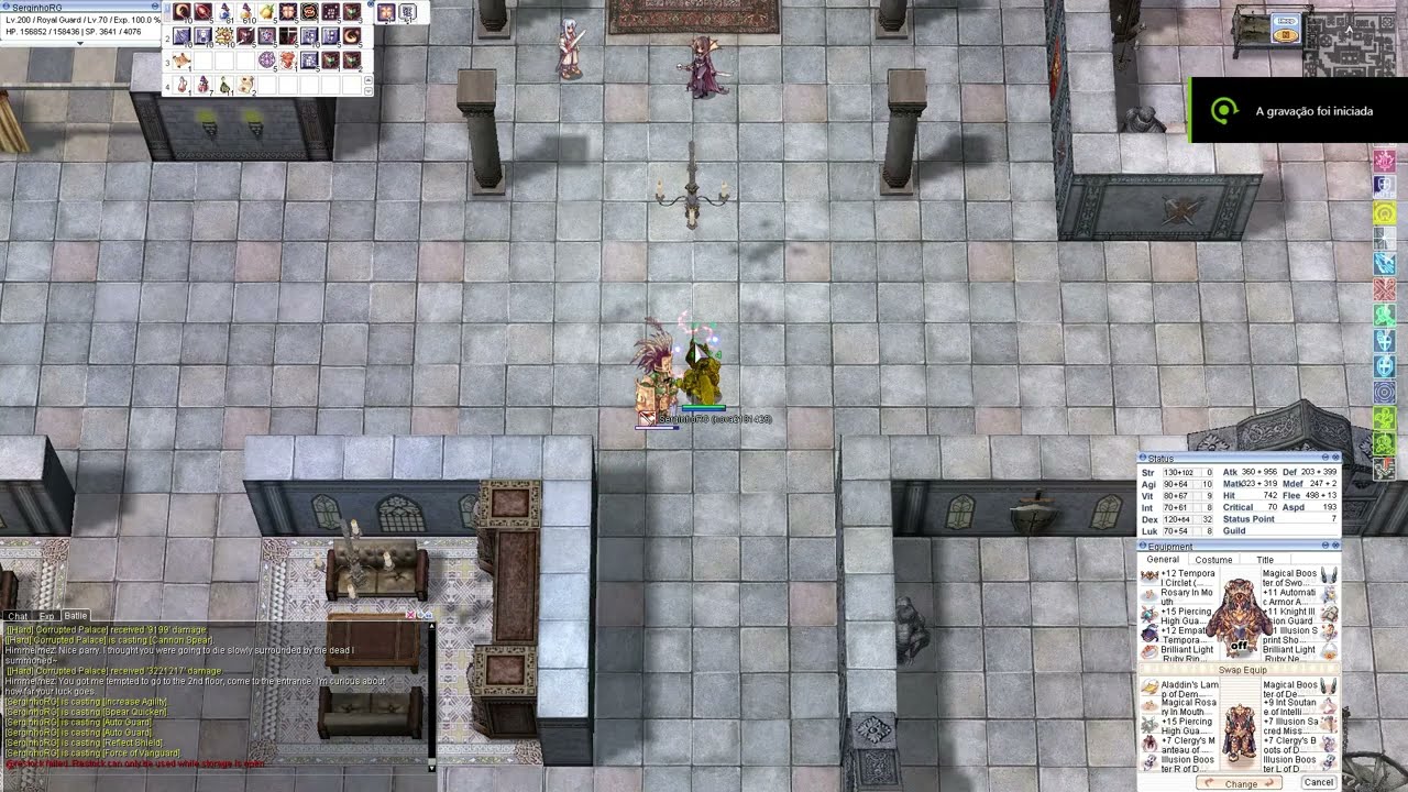NovaRO | Royal Guard Vanishing Point/Cannon Spear | Amdarais/Root of corrupt (Hard)
