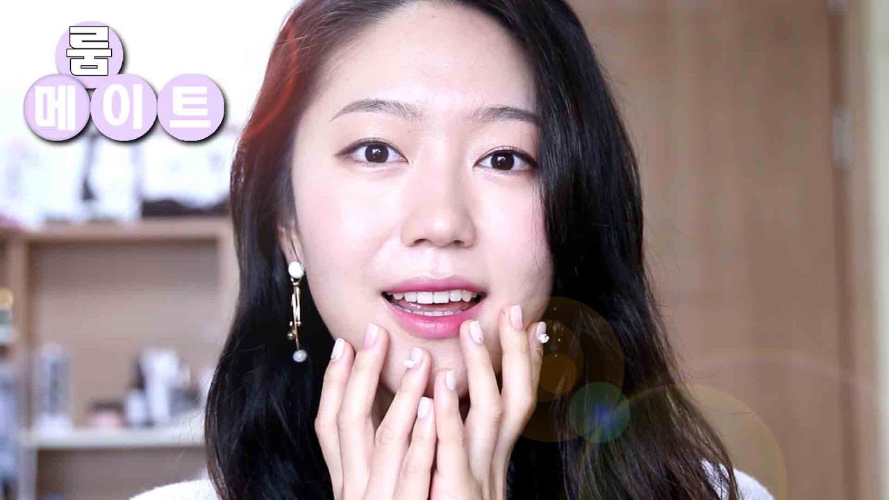 투명한 퍼플 메이크업ㅣ새교회 적응 잘하고있니💒