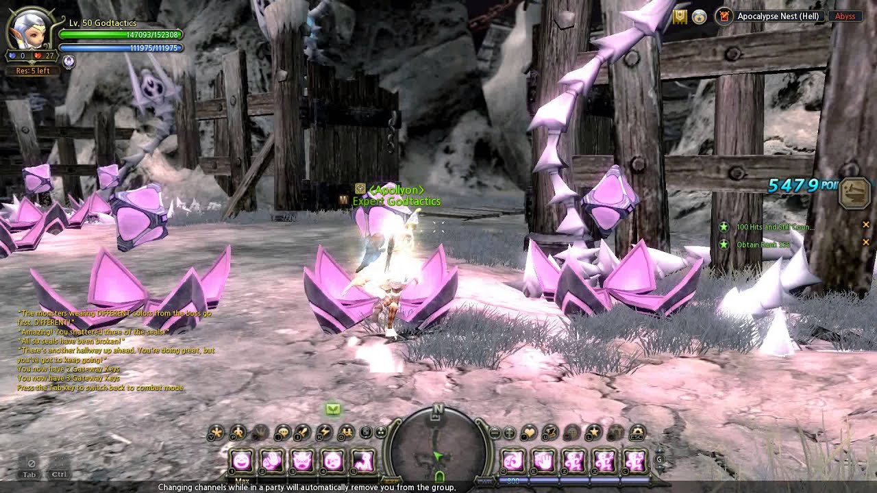 Dragon Nest NA Apocalypse Nest Hell Mode (Warden Solo)