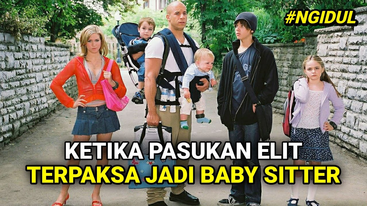DEMI MISI RAHASIA MENDAPATKAN CHIP PROGRAM CANGGIH | #NGIDUL FILM THE PACIFIER (2005)