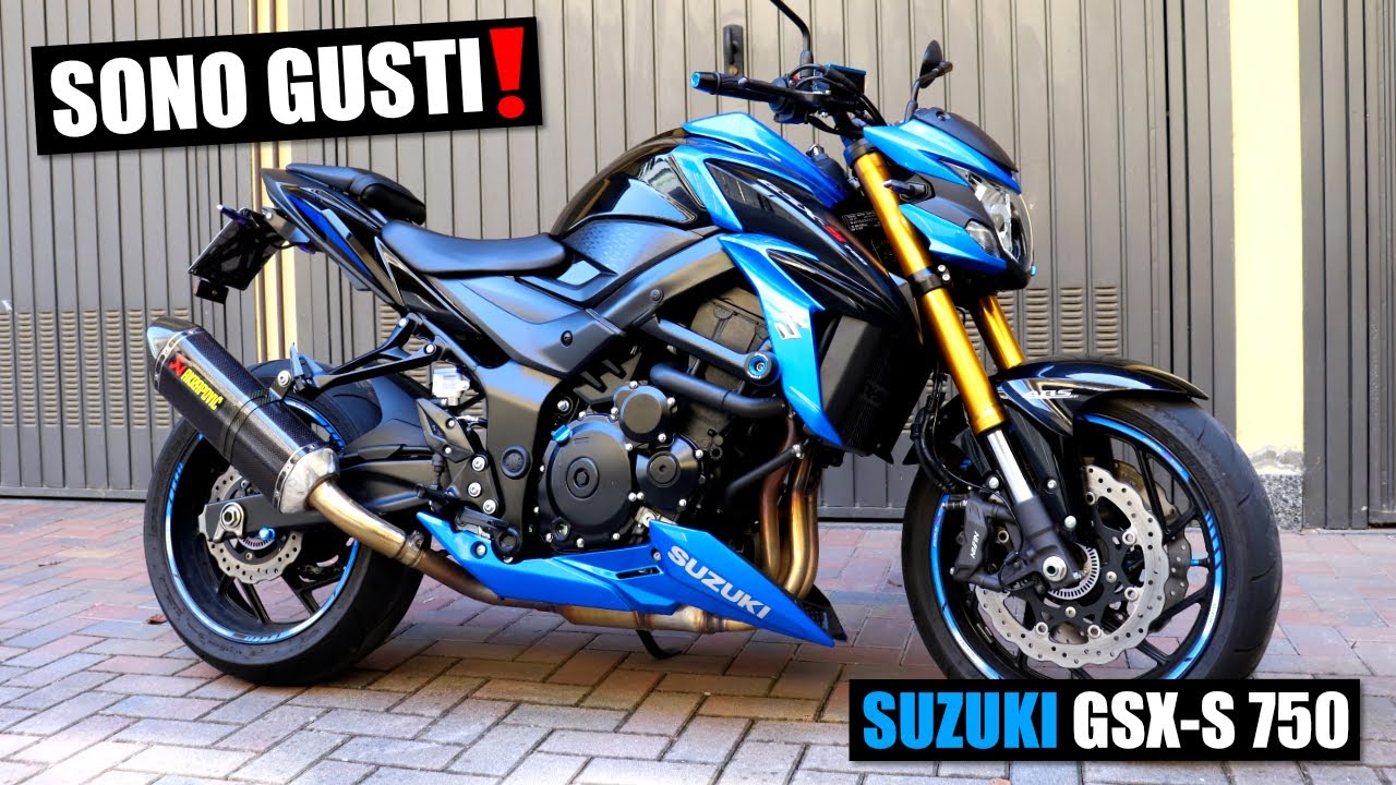 SONO GUSTI🤷🏻‍♂️ Suzuki GSX-S 750 TEST RIDE