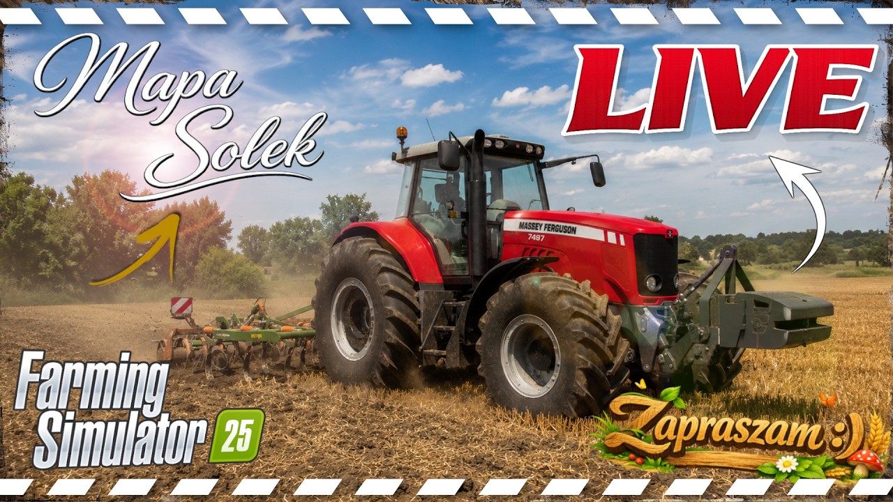 🔴LIVE | Przerobiliśmy całą gospodarkę od A do Z 🚨Druting very good😂 Polska MAPA SOLEK!✅ #live