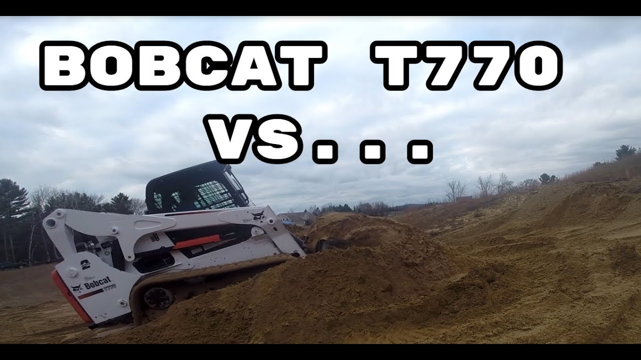 Bobcat T770 Ой-ой, и впечатлен