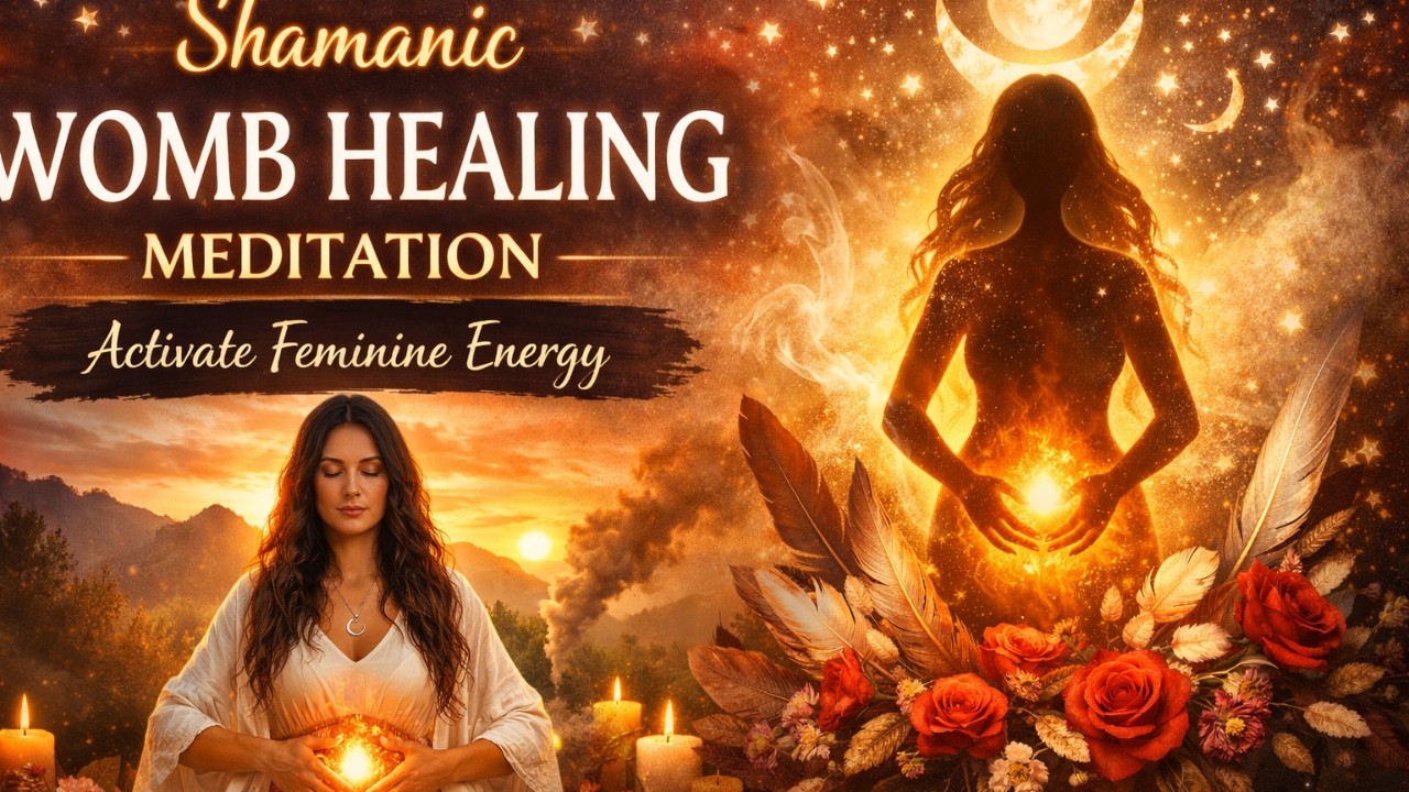 Shamanic Womb Healing Meditation Activate Sacred Feminine Energy & Womb Power