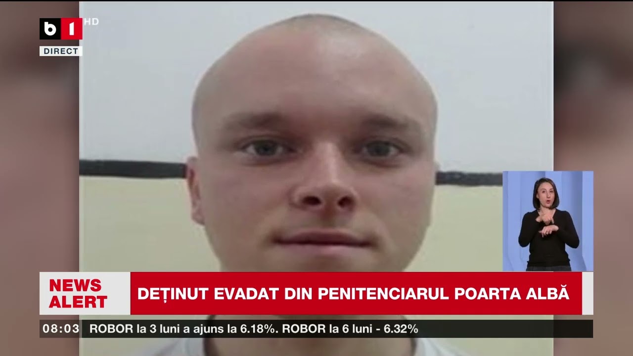 DEȚINUT EVADAT DIN PENITENCIARUL POARTA ALBĂ_Știri B1TV_19 dec. 2025